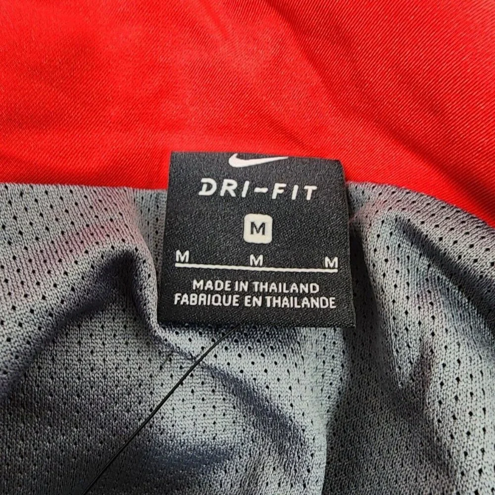 Nike Dri-Fit Dry Full-Zip Red Jacket 897025-657 Men’s Size Medium NWT - Picture 8 of 12